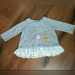 Blueberi top size 4T